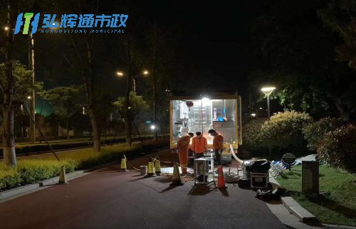 江阴徐霞客镇管道光固化修复